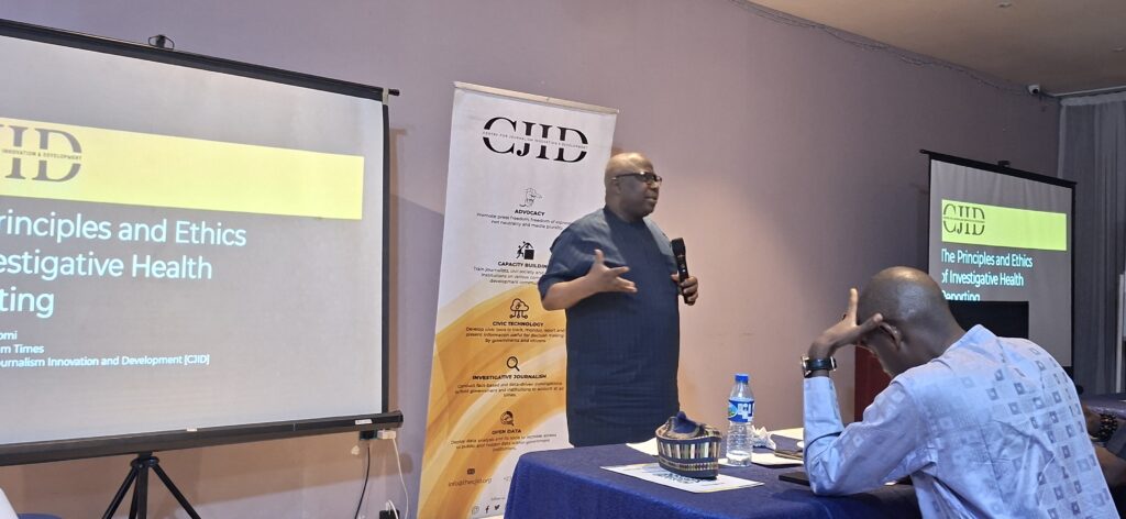 CJID tasks Nigerian journalists on health care accountability reporting 