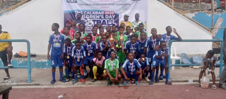 Public schools claim top honours at Calabar Children’s Day football tournament