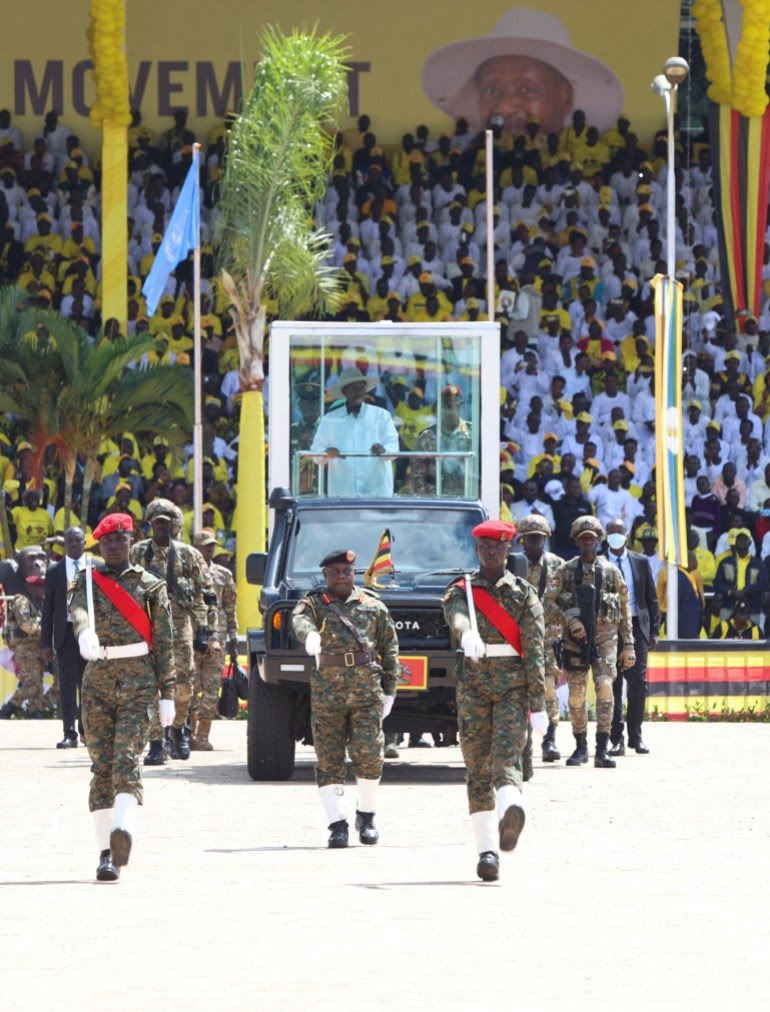 81-year-old Museveni sworn in for seventh term as Uganda’s President