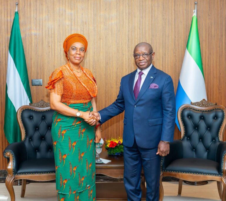Nigeria’s New Ambassador to Sierra Leone Presents Letters of Credence to President Bio