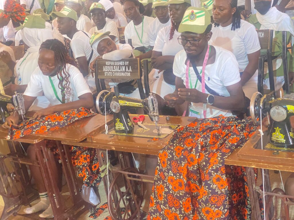Yobe NYSC Corps Members Display Creativity As SAED Training Ends